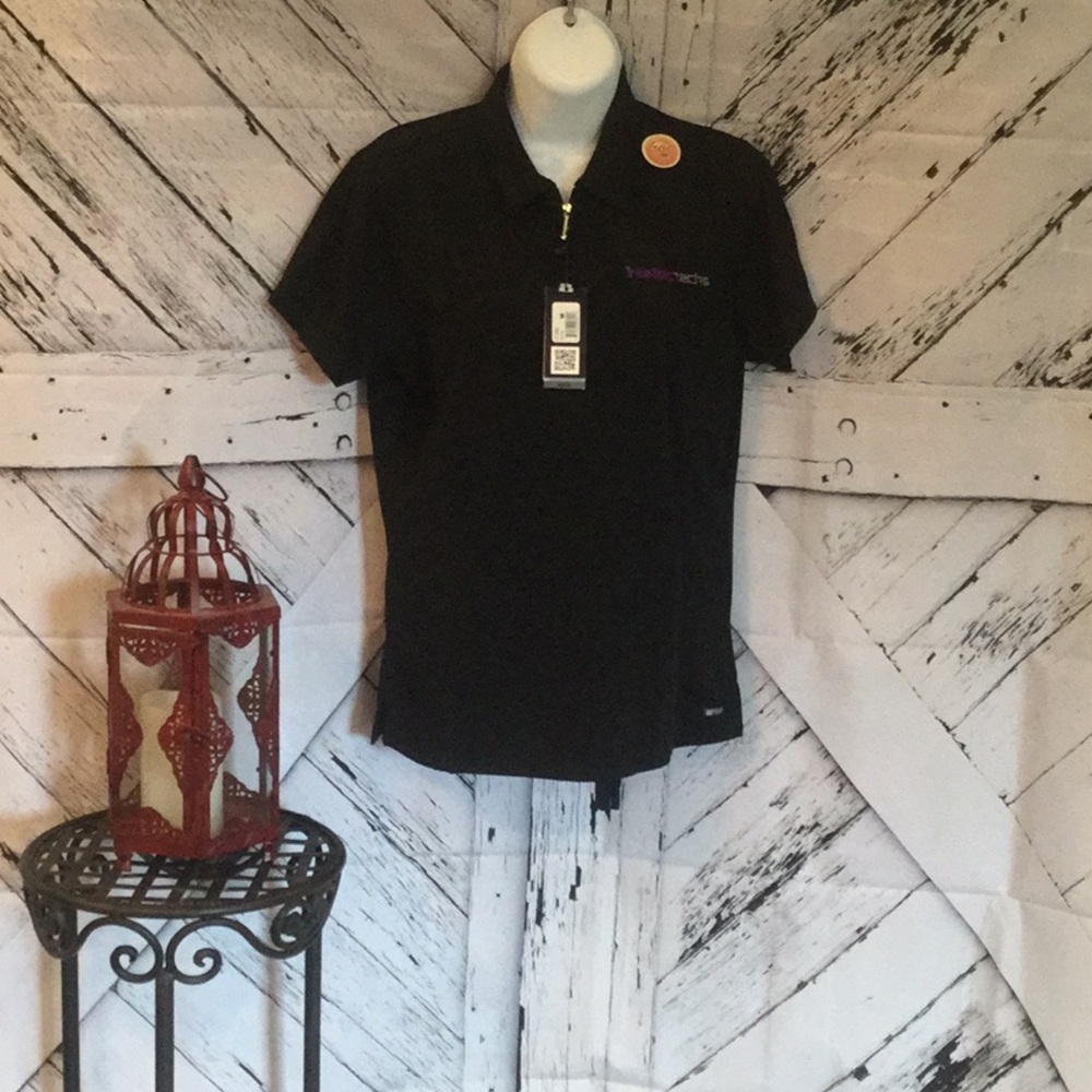 NWT BERMUDA SANDS ladies golf shirt Med
